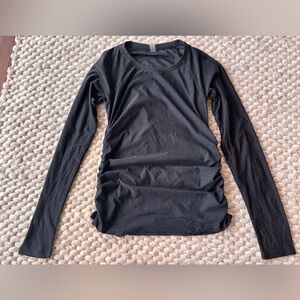 Beyond Yoga Charcoal Gray Top